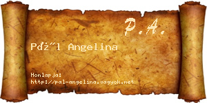 Pál Angelina névjegykártya